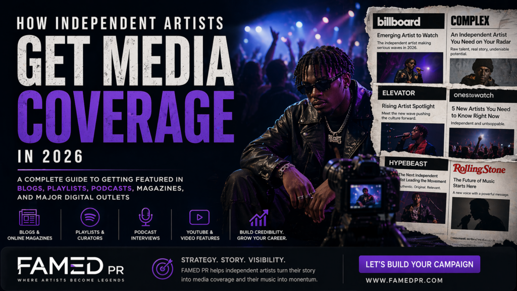 How Independent Artists Get Media Coverage in 2026
